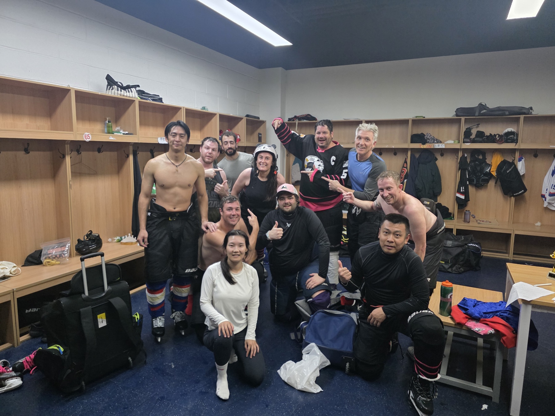 Bears Week 2 locker-room photo